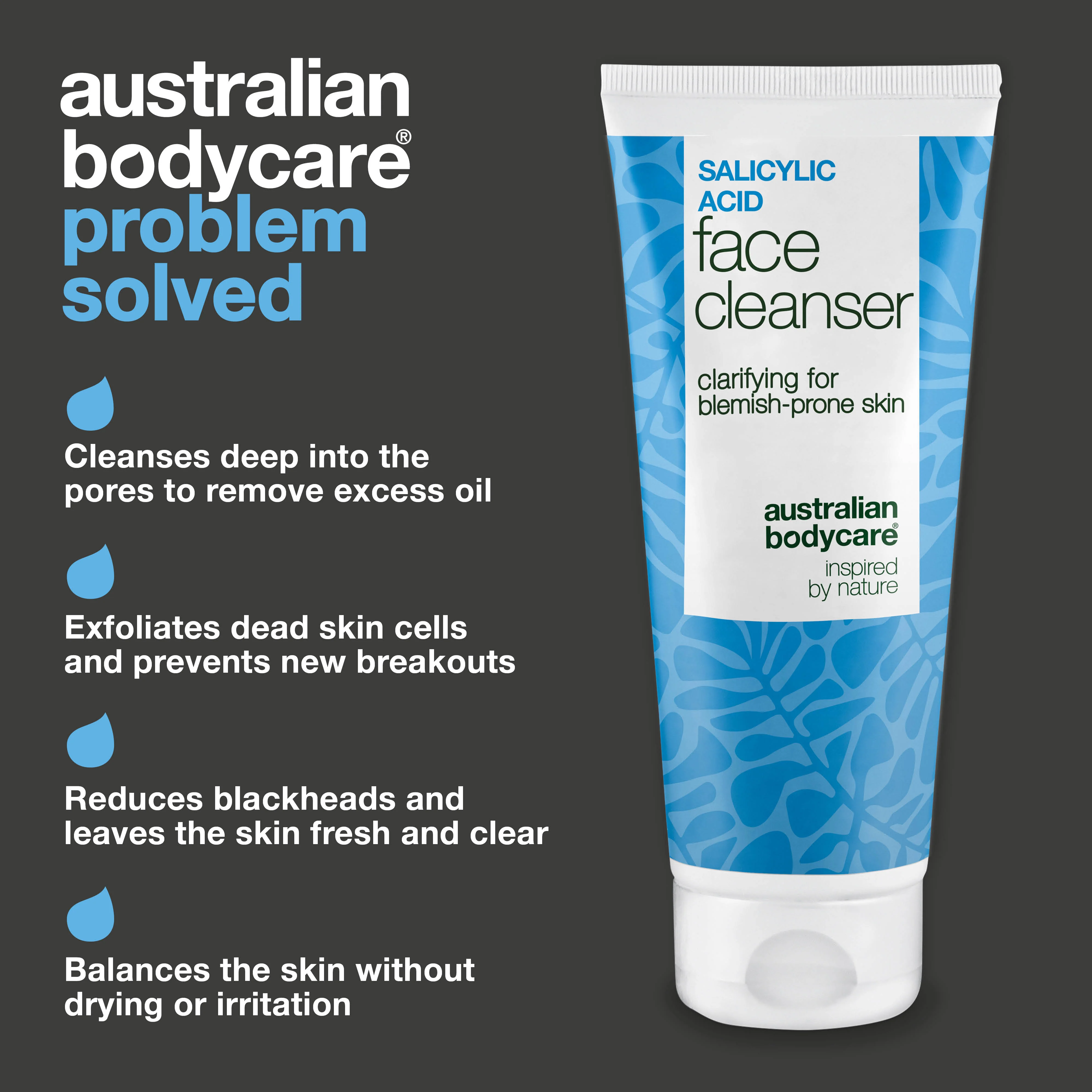 Salicylic Acid Cleanser for blemishes and pores — Salicylic Acid Face Wash purifies oily skin, removes blackheads, and refreshes the complexion. Contains Salicylic acid. - Image 4