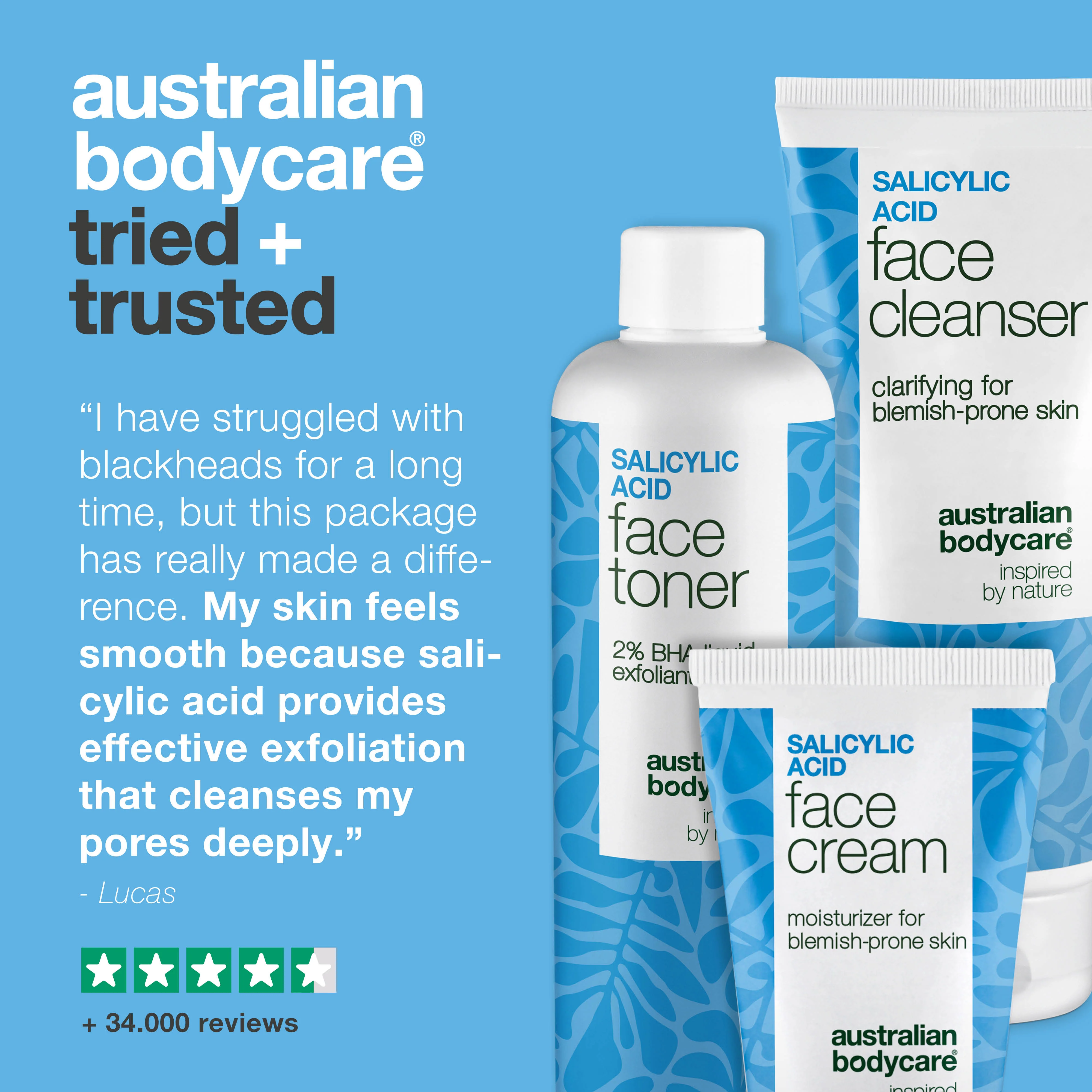 Blackhead & Pore Kit – Deep Cleansing Salicylic Acid — Kit for clogged pores and impurities. Cleanse and hydrate for a flawless finish. Contains effective Salicylic Acid for deep results. - Image 5