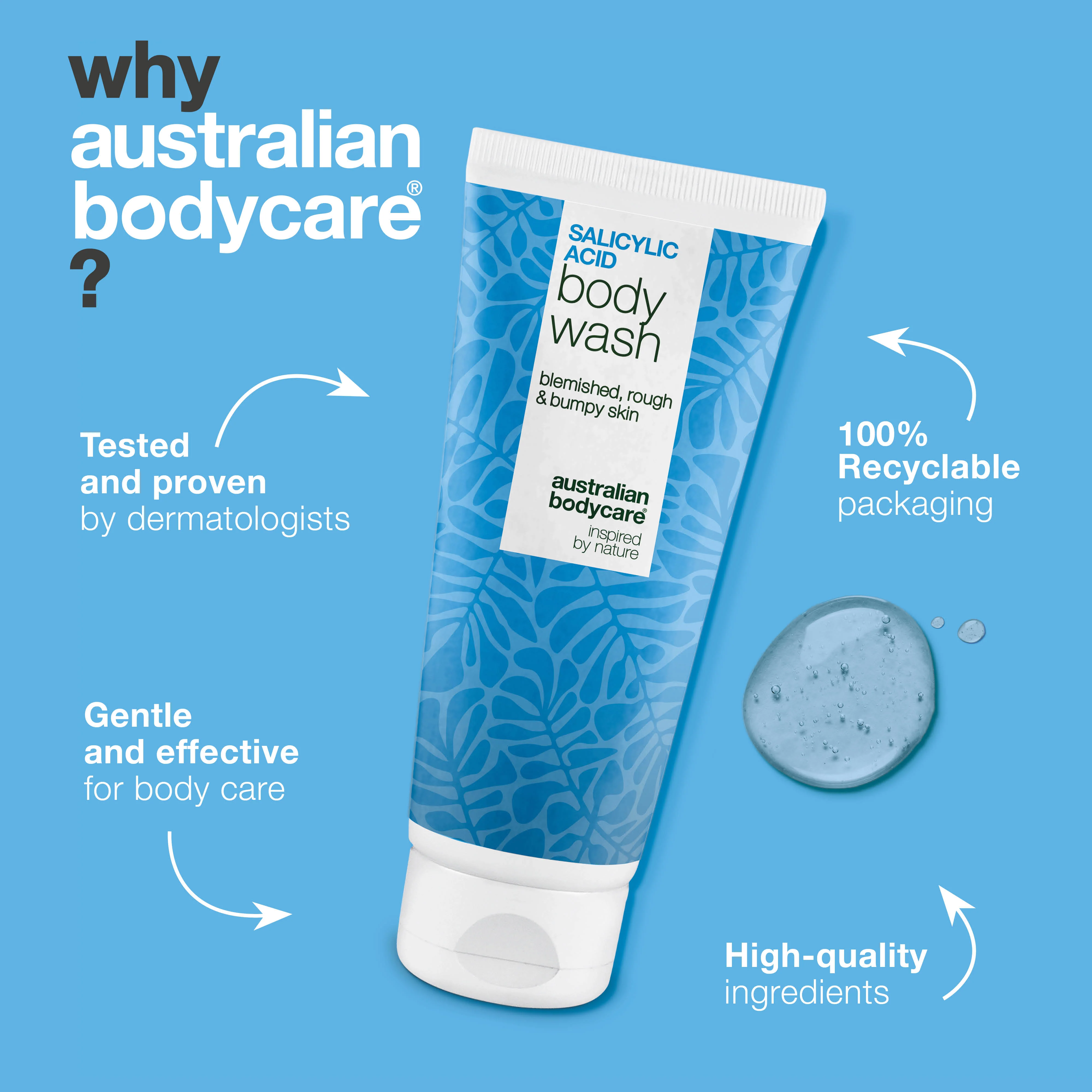 Salicylic Acid Shave Wash for Razor Bumps & Irritation — Salicylic Acid Shave Wash reduces redness & ingrown hairs. Contains salicylic acid (BHA), niacinamide & zinc PCA. - Image 4