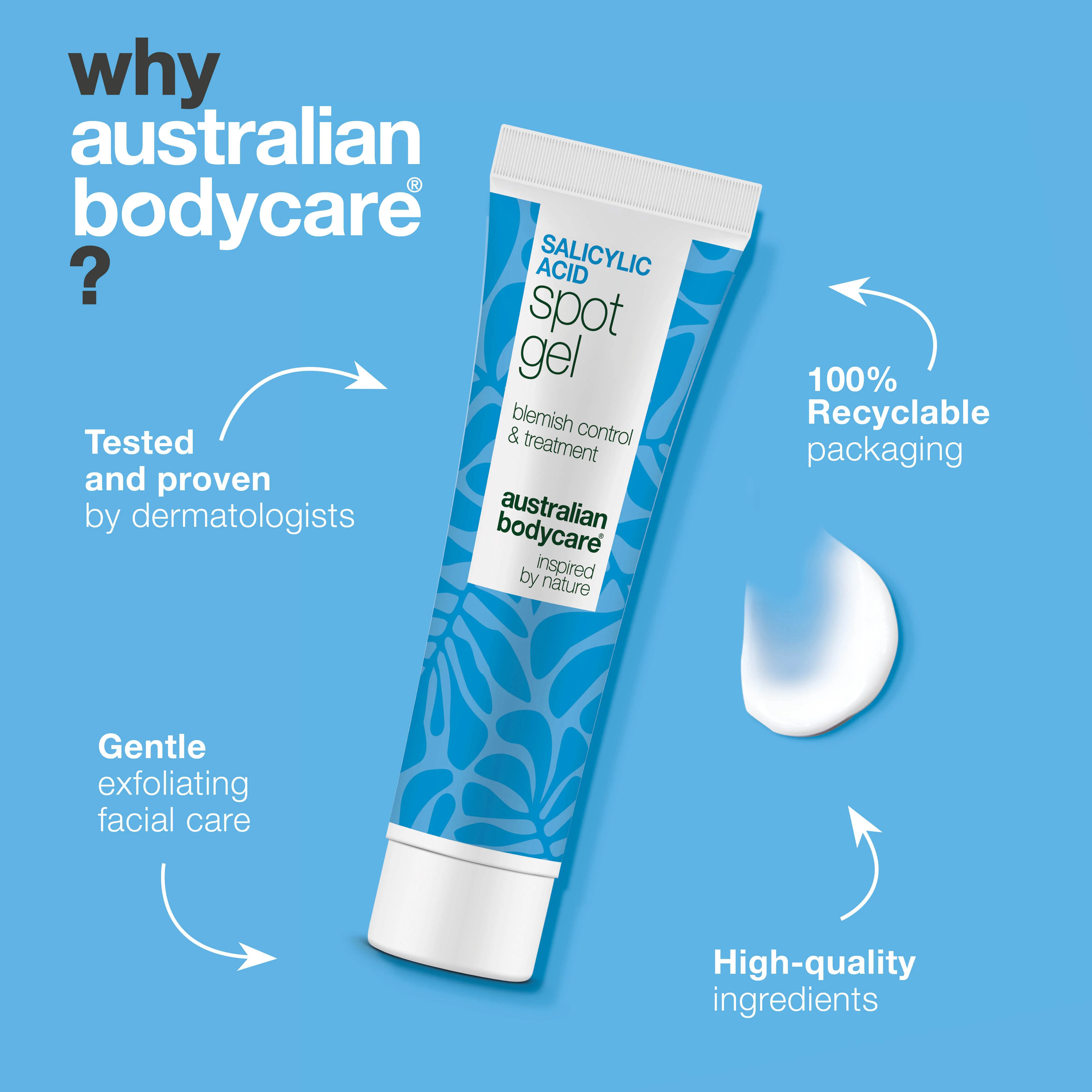 Salicylic Acid Spot Gel for blemishes and clogged pores — Salicylic Acid Spot Gel clears uneven, oily skin. Removes dead cells and excess oil with effective Salicylic Acid care. - Image 4