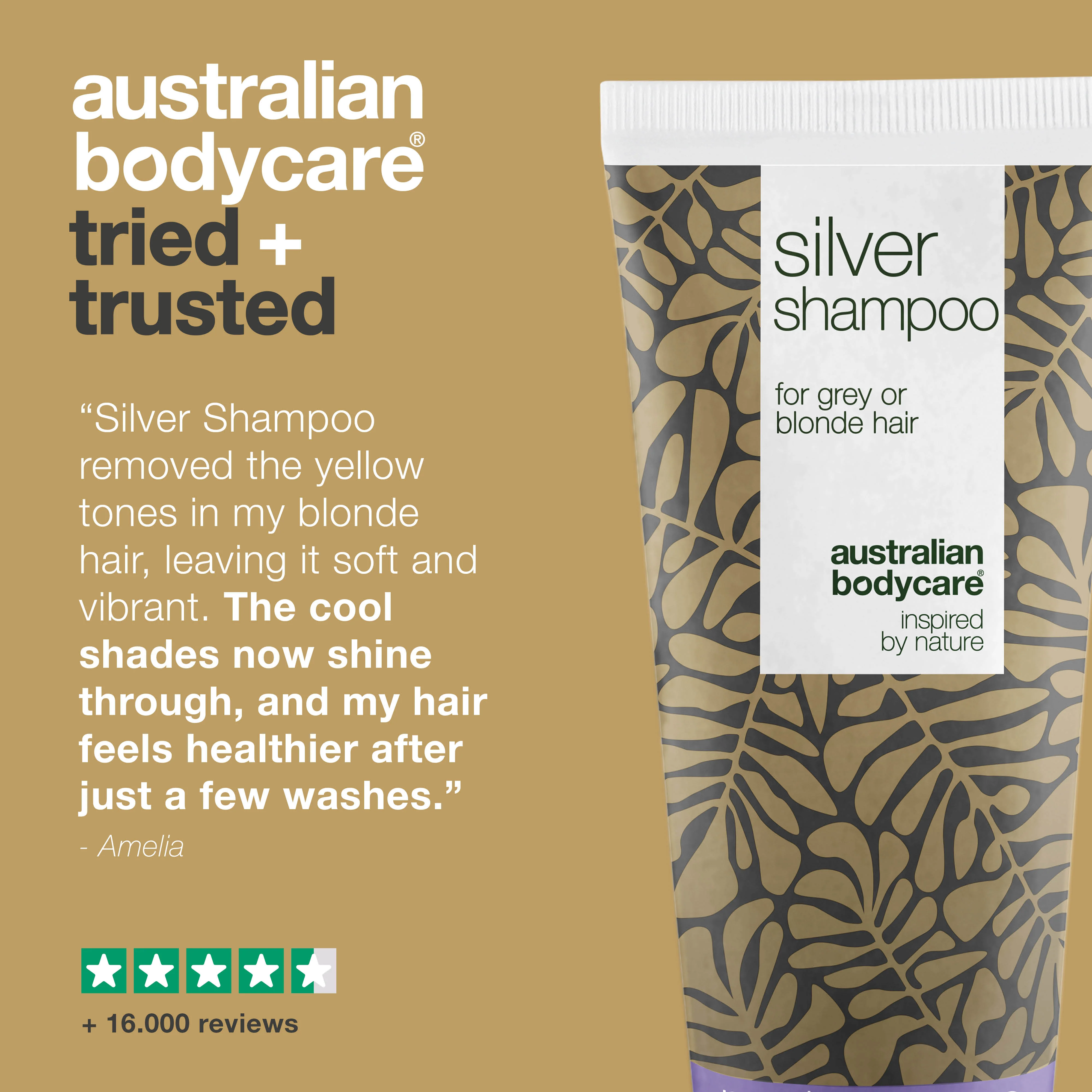 Silver Shampoo – Enhance Cool Shades in Blonde and Grey Hair — Neutralize yellow tones and refresh your blonde or grey hair with Silver Shampoo. Achieve cool tones and soft, shiny hair today. - Image 5