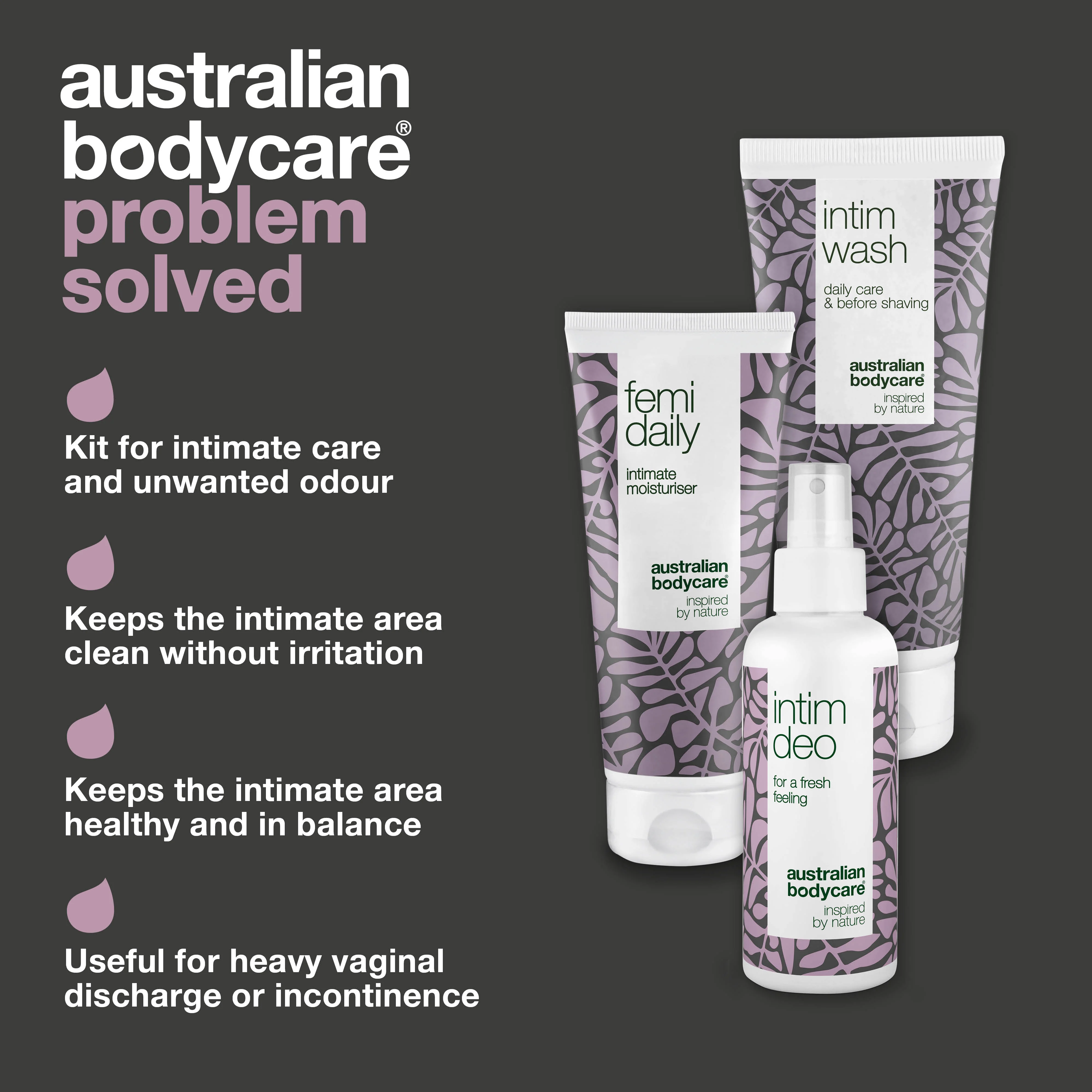 Intimate care kit against vaginal odor — 3 intimate products for unwanted odor and intimate irritation - Image 3