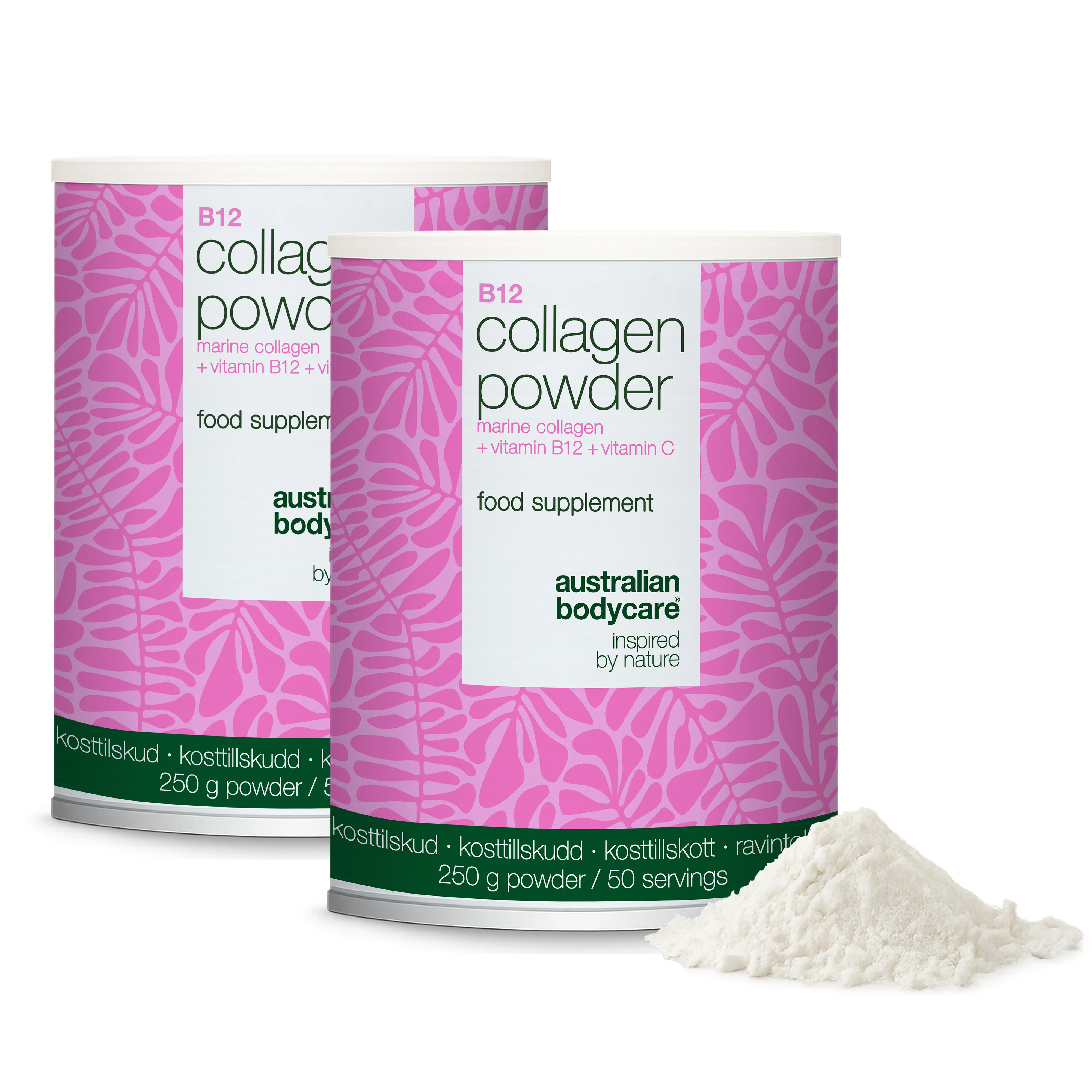 Collagen Powder with Vitamin C & B12 – 250g Marine — Collagen powder for daily use in food and drinks. With marine collagen, vitamin C, and B12. - Image 9