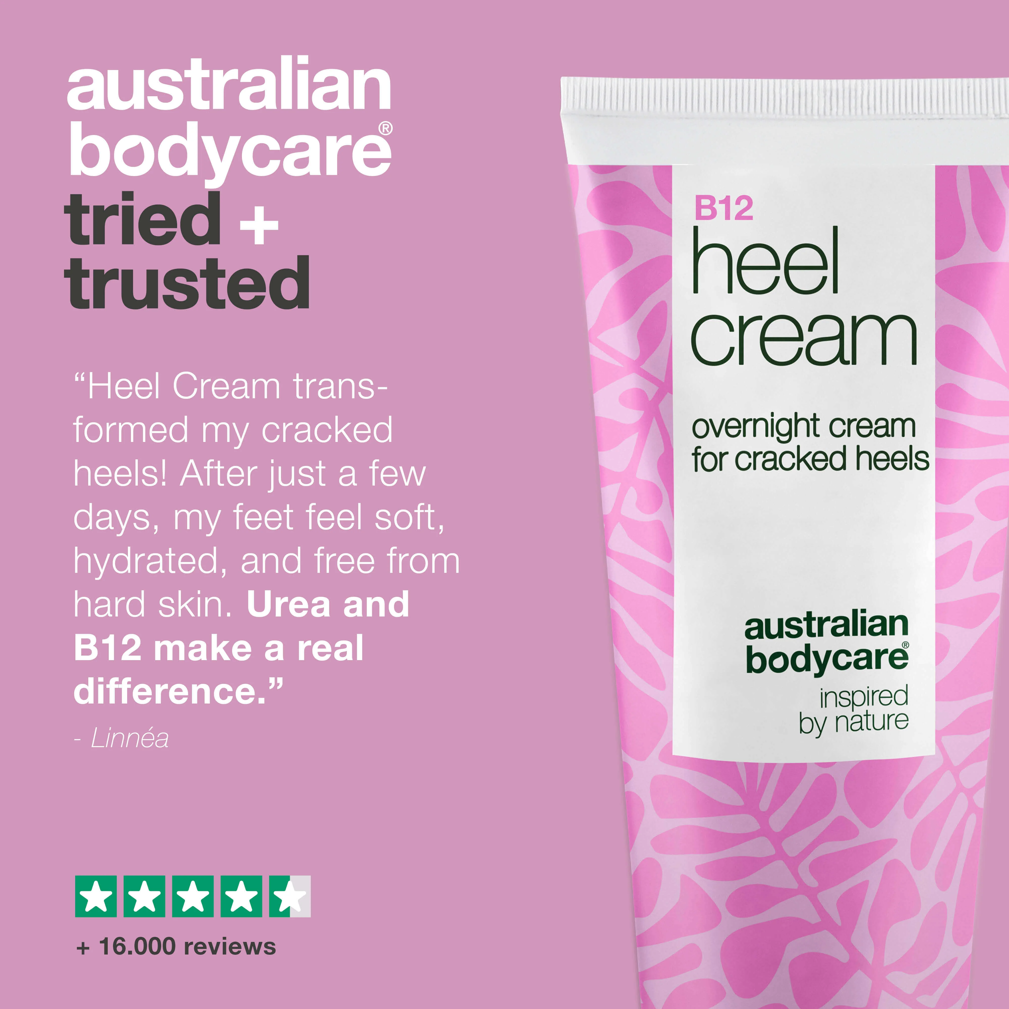 Intensive Heel Care with 25% Urea & Vitamin B12 — Get smooth, healthy feet with this heel cream. Hydrates and restores dry skin with 25% urea & Vitamin B12. - Image 5