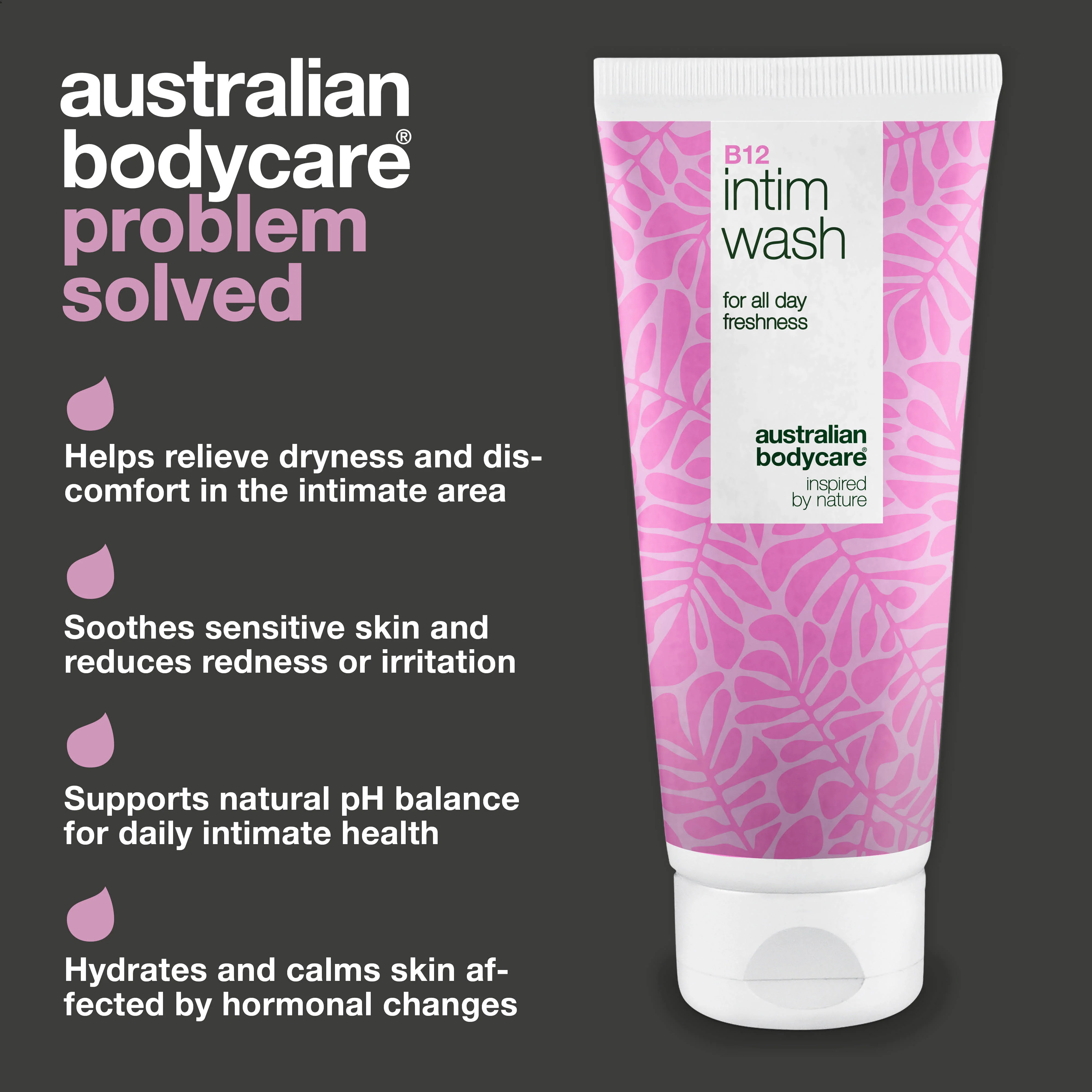 Intimate Wash for Women 40+ – Soothing Daily Care — Intimate wash for women 40+ with dryness and imbalance. With vitamin B12, glycerin, and plant-based cleansing agents. - Image 3