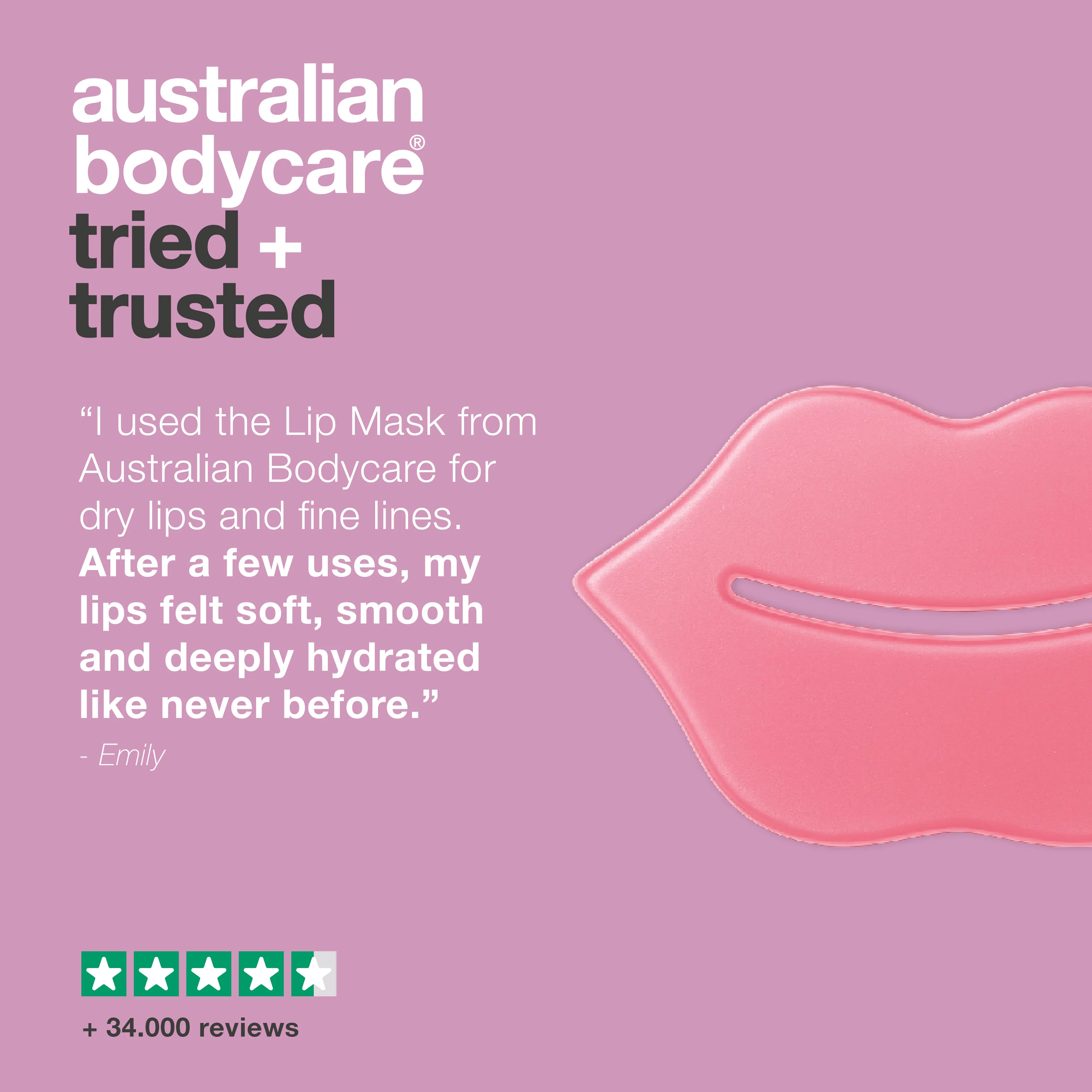 Lip Mask for Dry, Chapped Lips and Fine Lines – with vitamin B12 — Lip mask for dry, cracked lips and fine lines. Hydrates and plumps with B12, collagen and hyaluronic acid. - Image 3