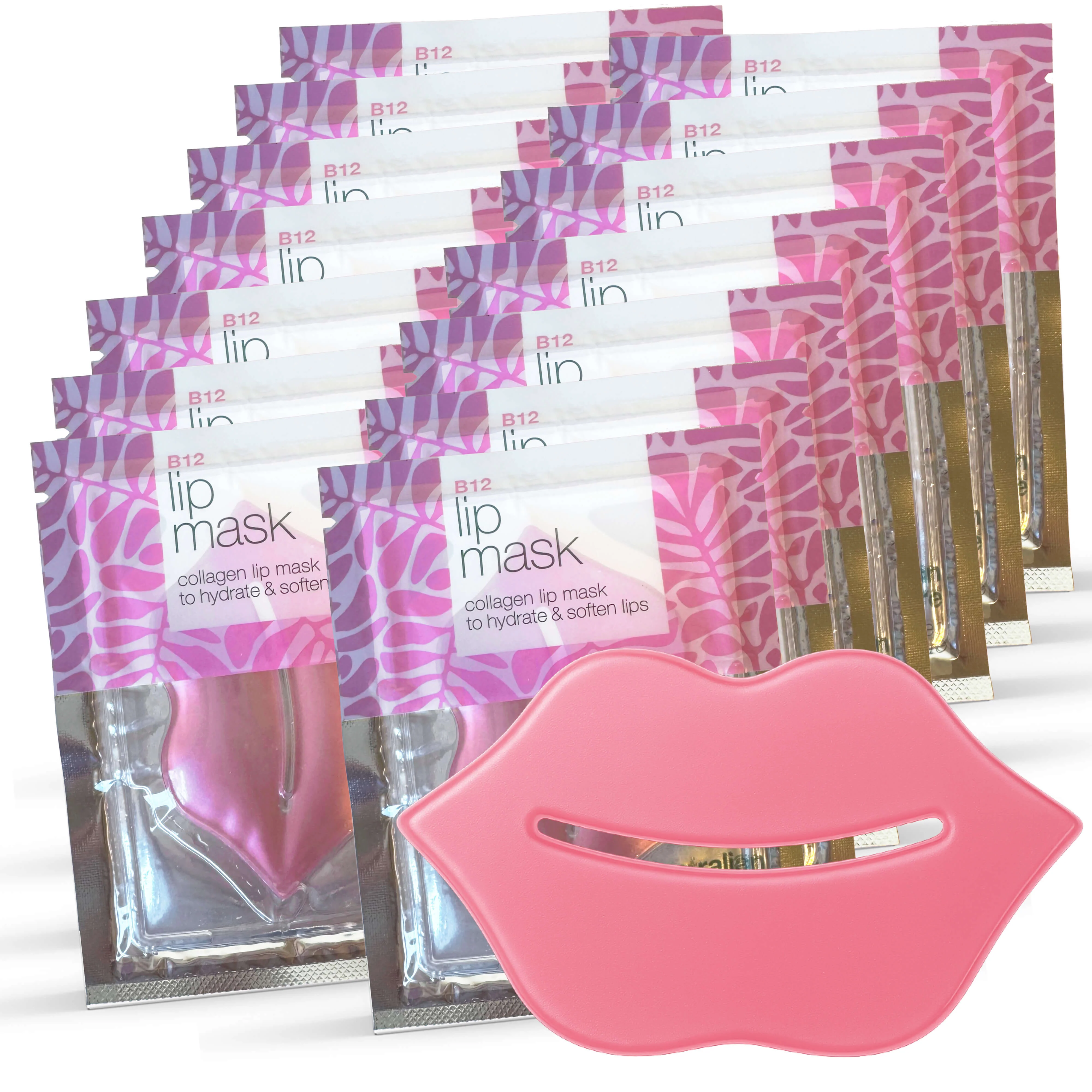 Lip Mask for Dry, Chapped Lips and Fine Lines – with vitamin B12 — Lip mask for dry, cracked lips and fine lines. Hydrates and plumps with B12, collagen and hyaluronic acid. - Image 9