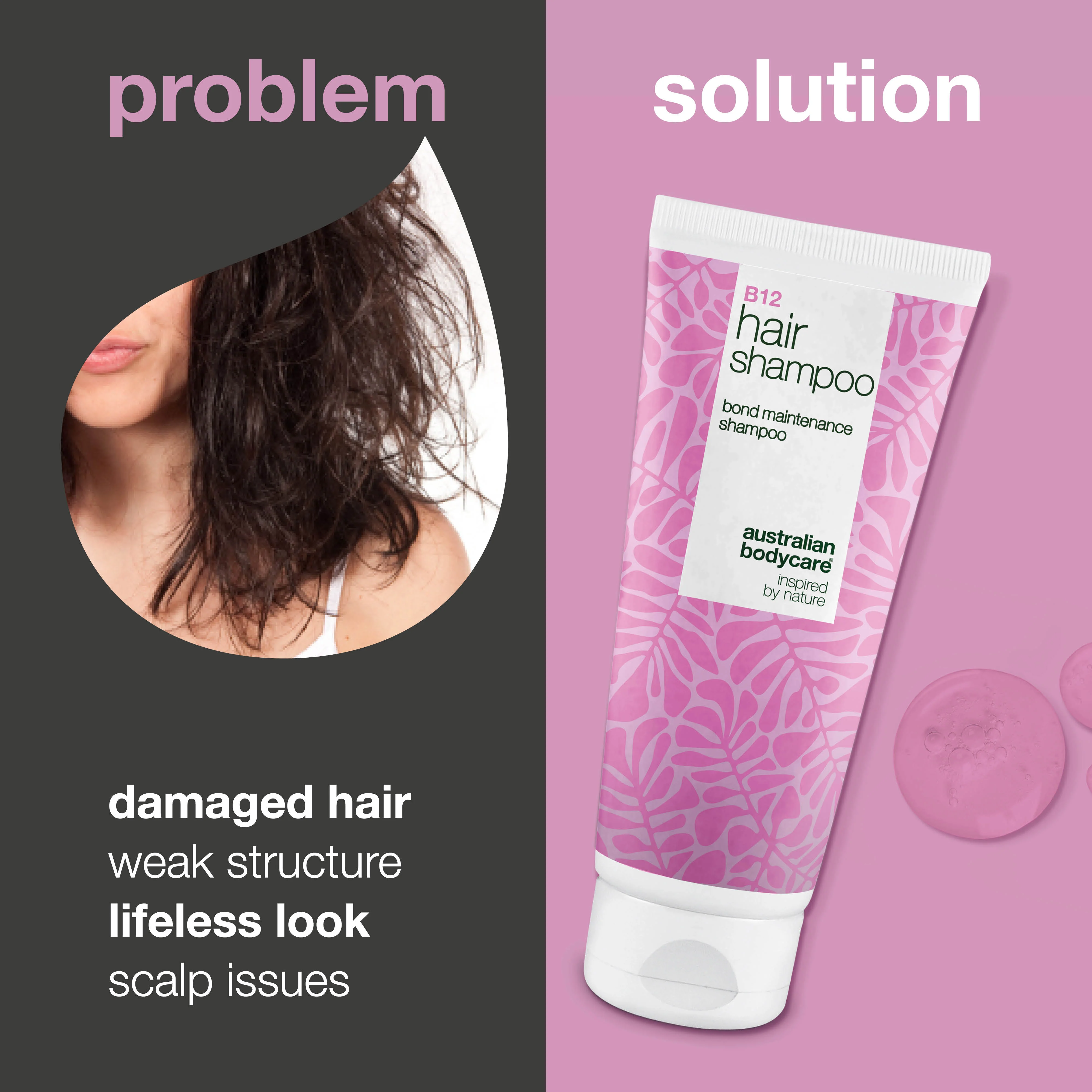 Vitamin B12 Hair Shampoo – repairs and strengthens hair — Vitamin B12 Hair Shampoo restores dry, damaged hair and protects with bond effect. With Vitamin B12, Elaya Renova™ and Glycerin. - Image 2