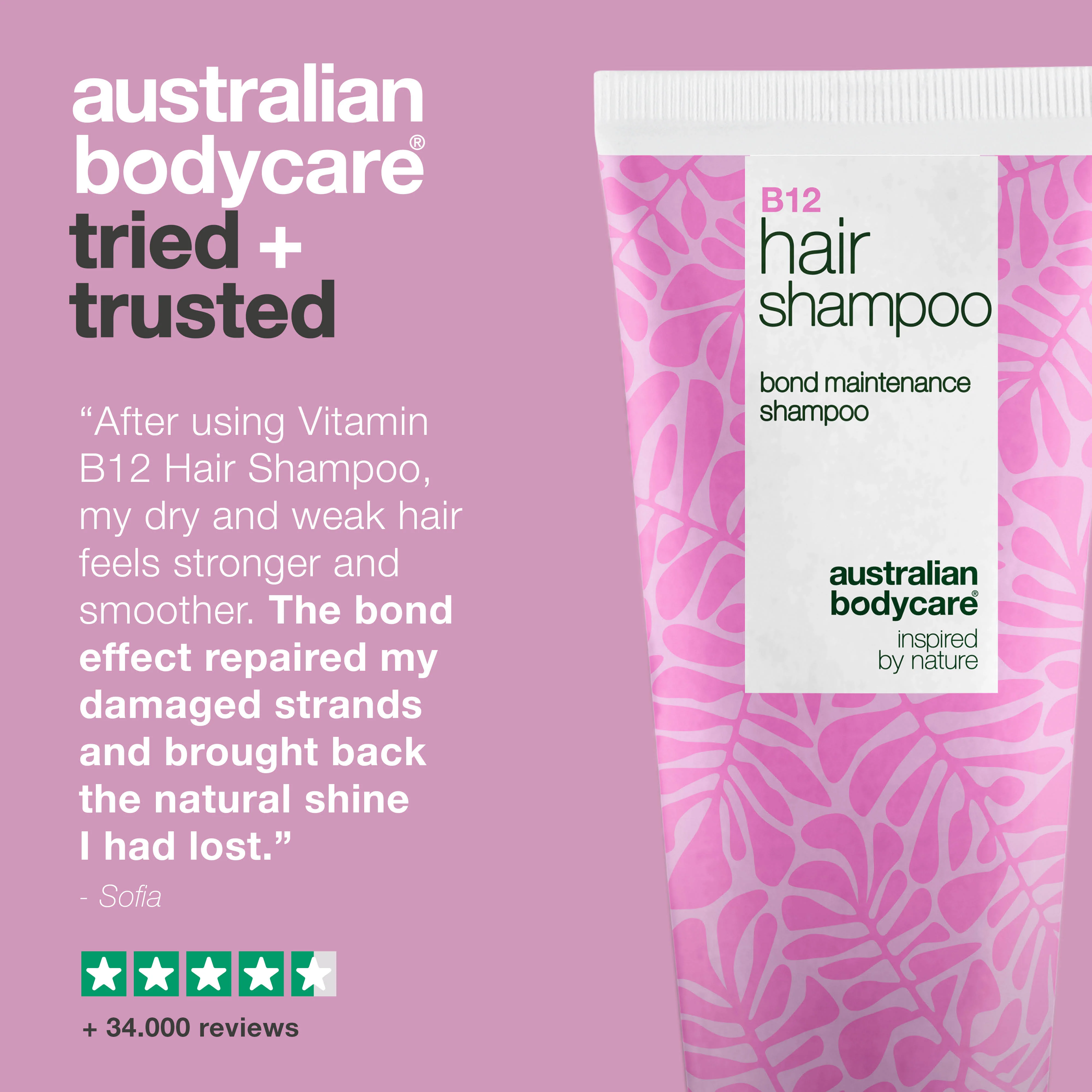 Vitamin B12 Hair Shampoo – repairs and strengthens hair — Vitamin B12 Hair Shampoo restores dry, damaged hair and protects with bond effect. With Vitamin B12, Elaya Renova™ and Glycerin. - Image 5