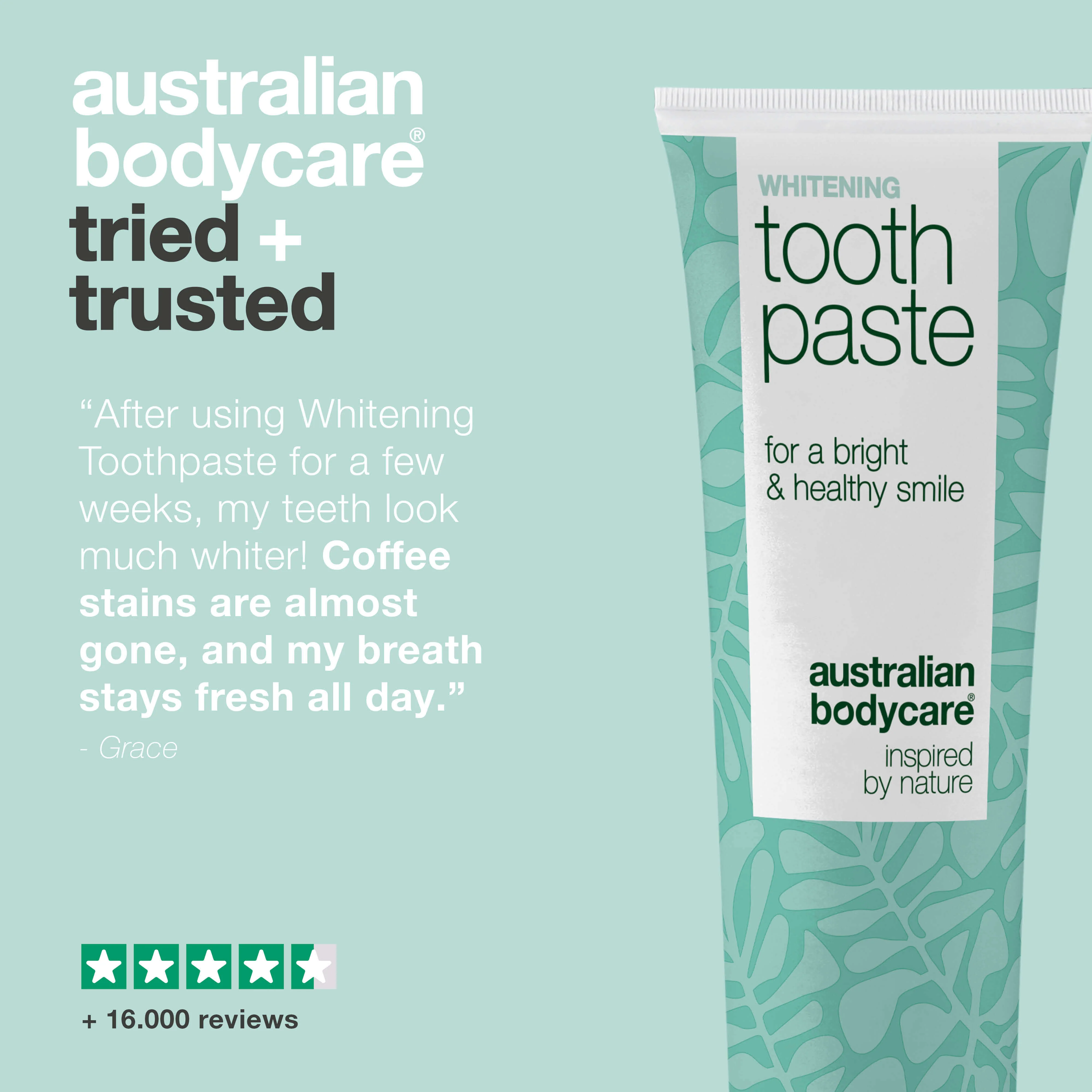 Whitening Toothpaste – Removes stains and gives white teeth — Whitening toothpaste that fights yellow teeth and strengthens enamel. With hydrated silica, alumina, and menthol for fresh breath. - Image 5